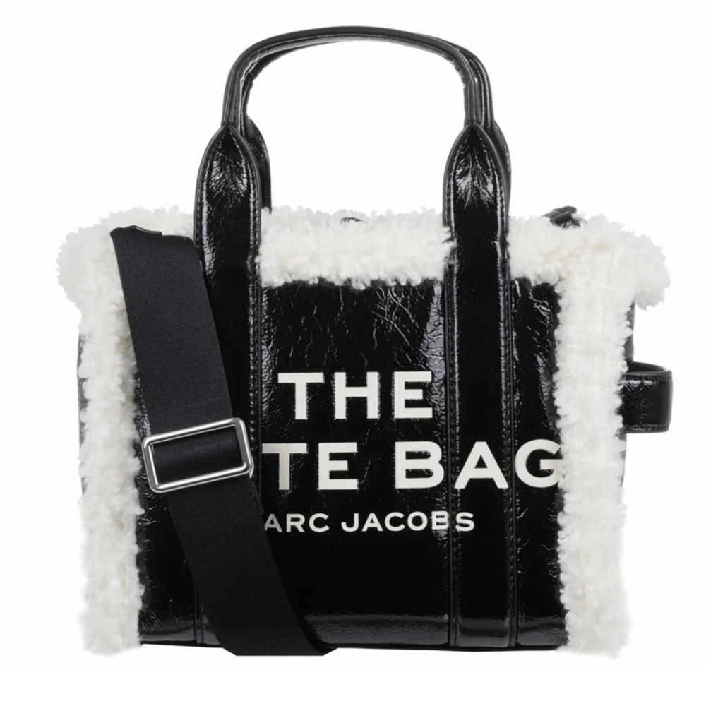 MARC JACOBS The Mini Crinkle Leather Tote